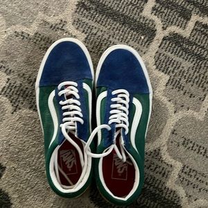 Multicolor Laced Vans